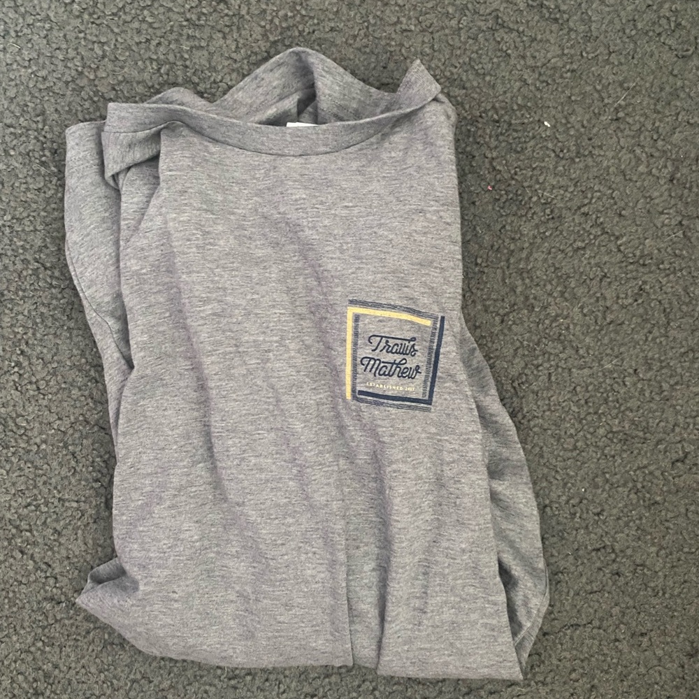 Travis Matthew grey t shirt NWT